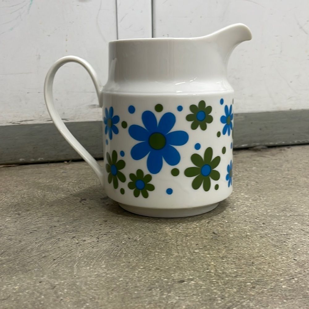 Vintage 1960’s Mid Century Small Ceramic Pitcher